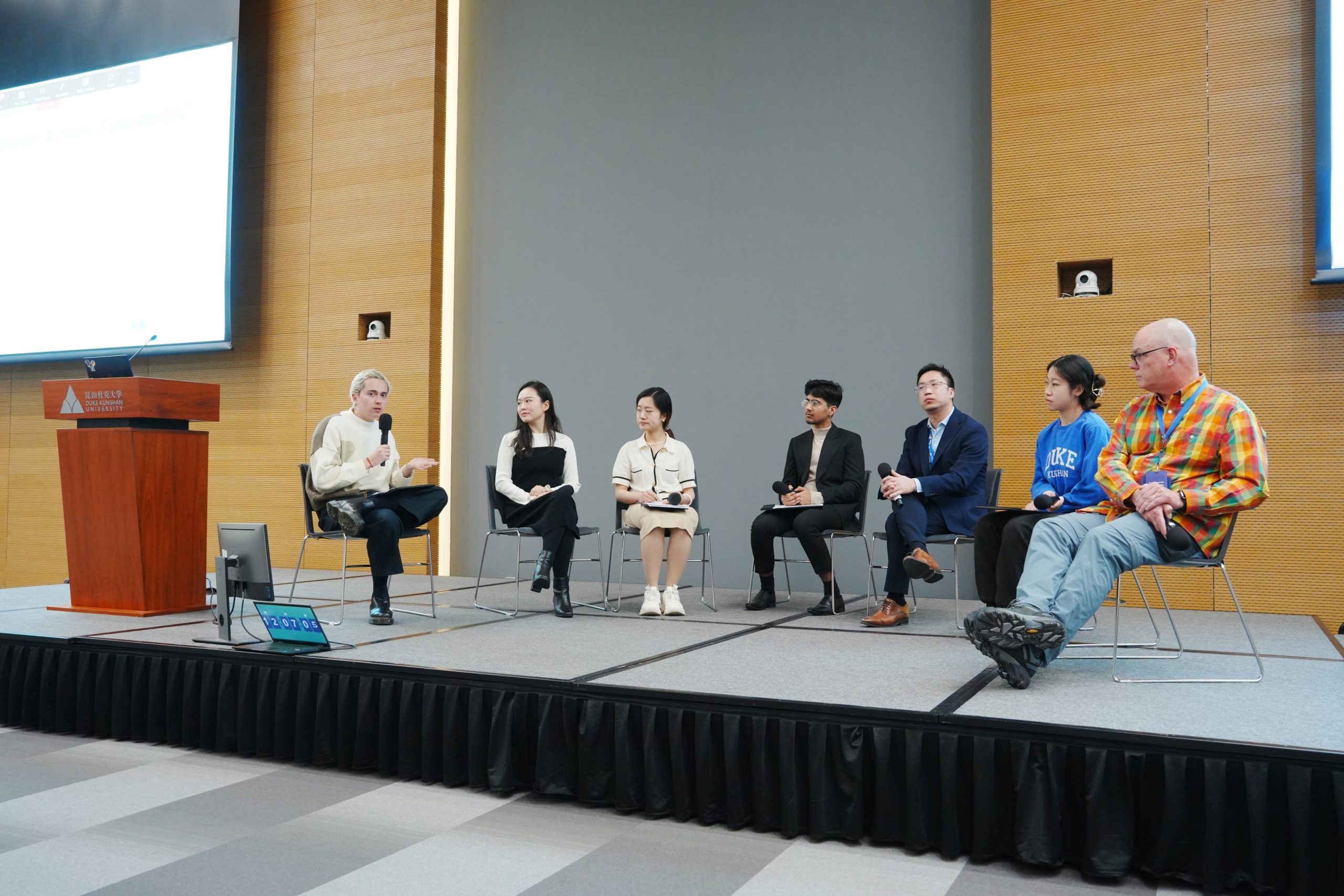 Faculty and student panel