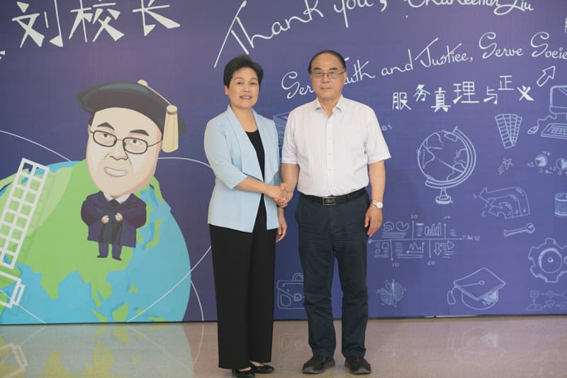 Feng Youmei Assumes the Position of Chancellor of Duke Kunshan University 3 2018083116175200