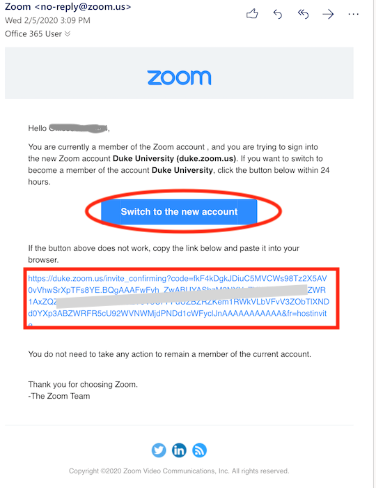 Zoom Instructions for Login - SECU Family House