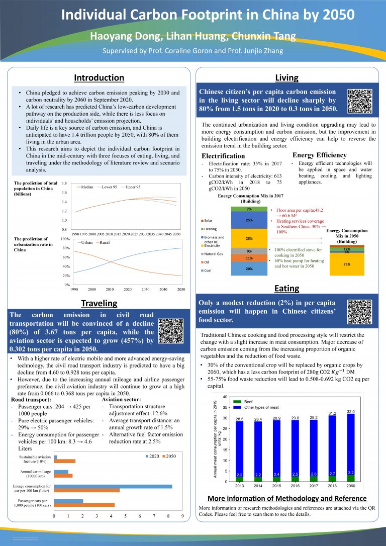 2021 Summer Student Research Project | Individual Carbon Footprint in ...