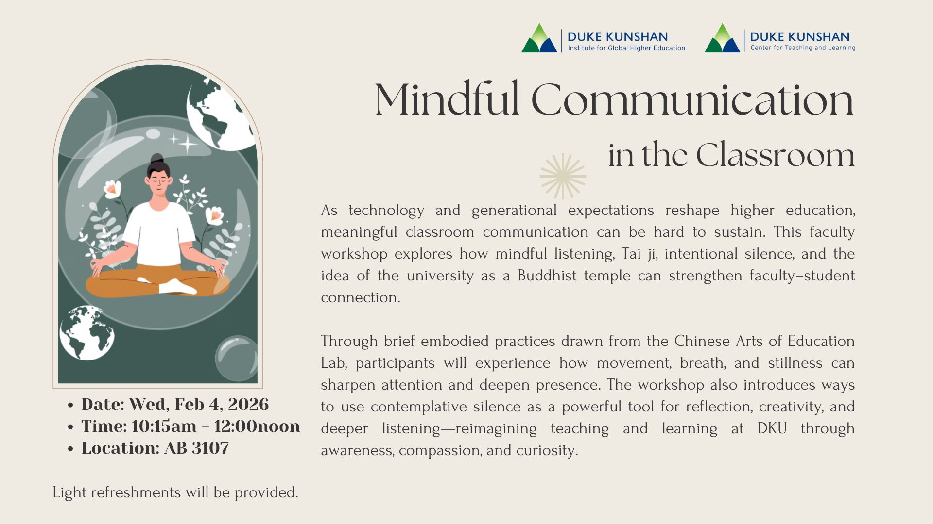 Mindfulness Workshop