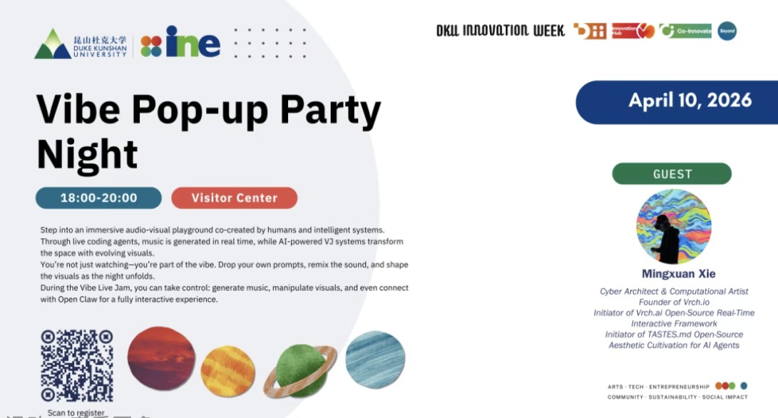 Day 1: Vibe Pop-up Party Night