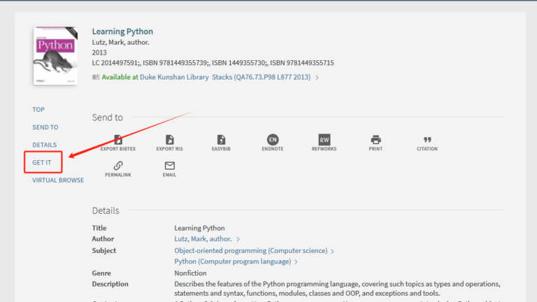 Request To Hold An Item Library Duke Kunshan University