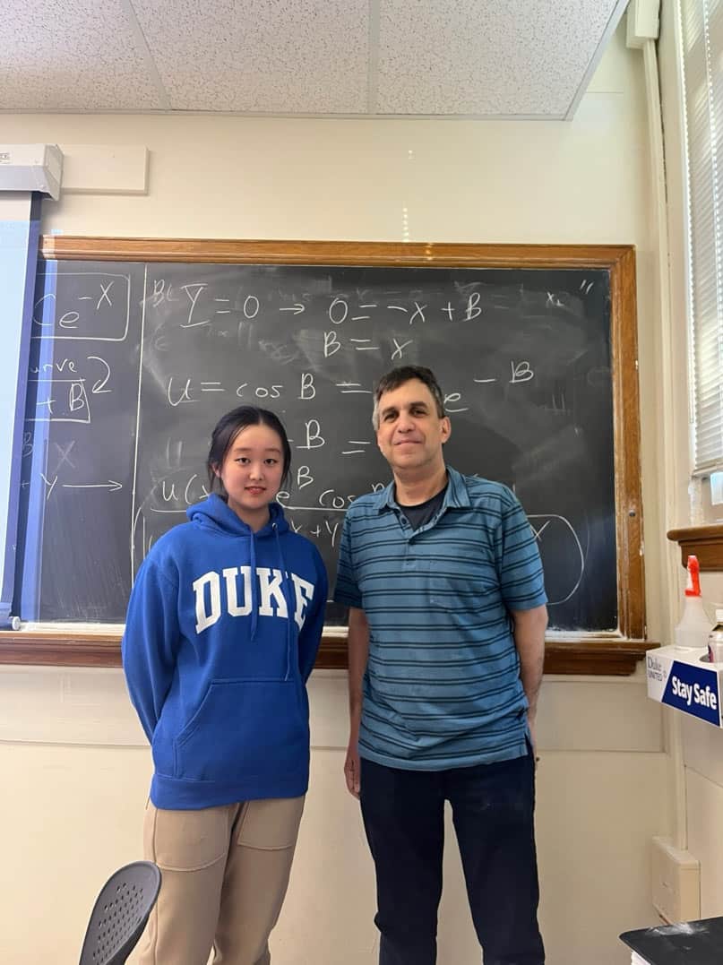 Finding her path at the intersection of math and biology 4