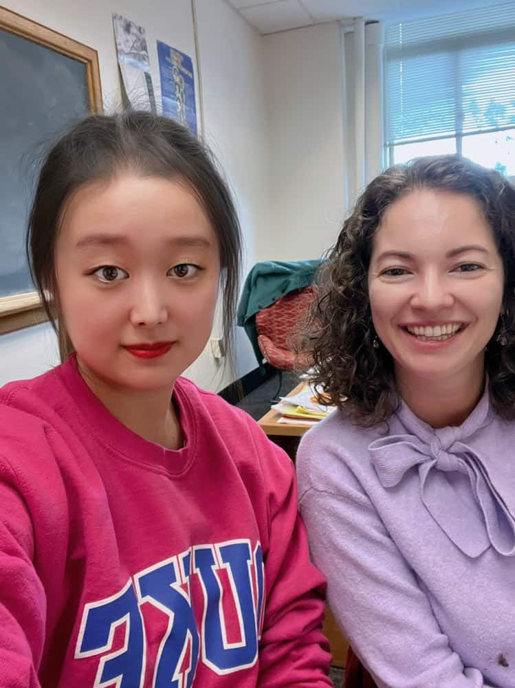 Finding her path at the intersection of math and biology 10