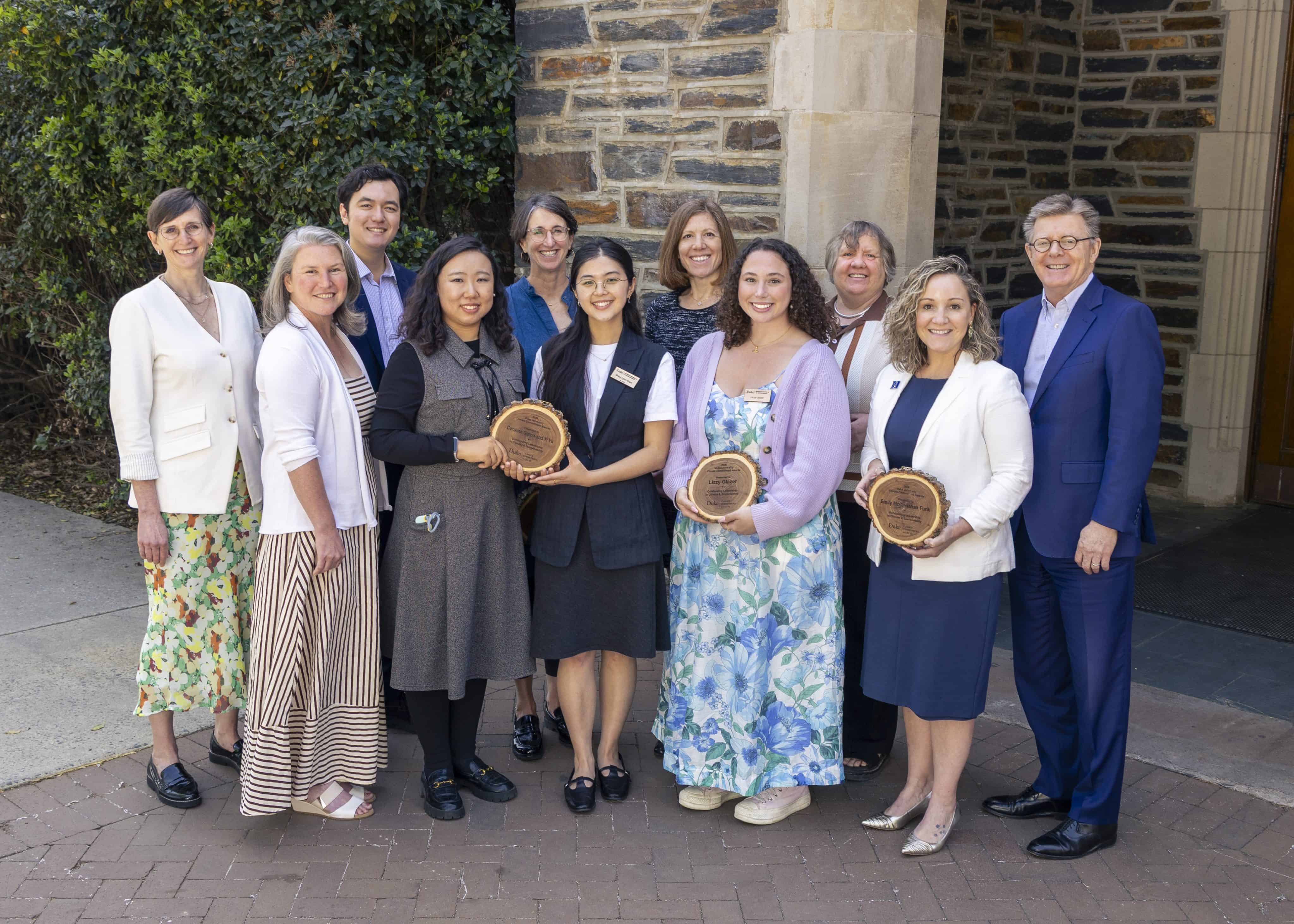 DKU sustainability team receives Duke Climate Commitment Award 1 DKU sustainability team receives Duke Climate Commitment Award