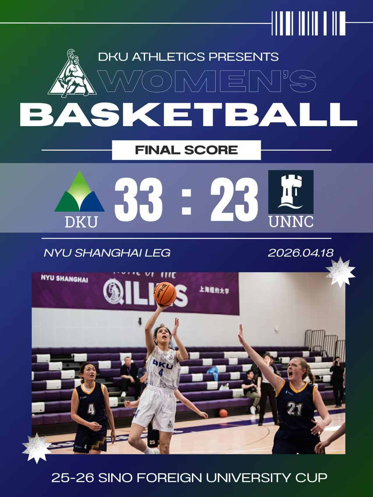 DKU wins second straight Sino Foreign University Cup title 7 2