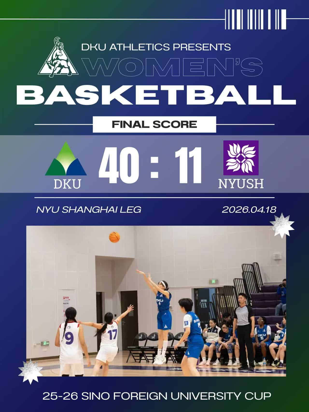 DKU wins second straight Sino Foreign University Cup title 8 1