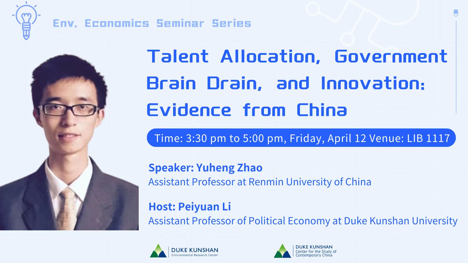 Talent Allocation, Government Brain Drain, and Innovation: Evidence from China