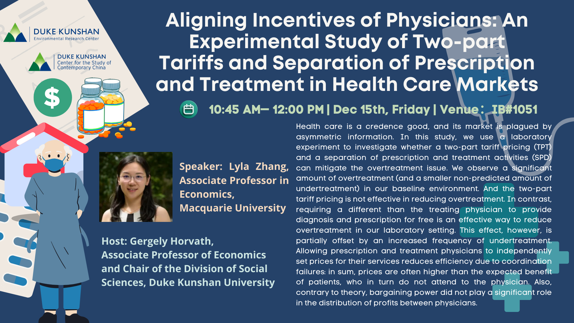 Aligning Incentives of Physicians: An Experimental Study of Two-part Tariffs and Separation of Prescription and Treatment in Health Care Markets