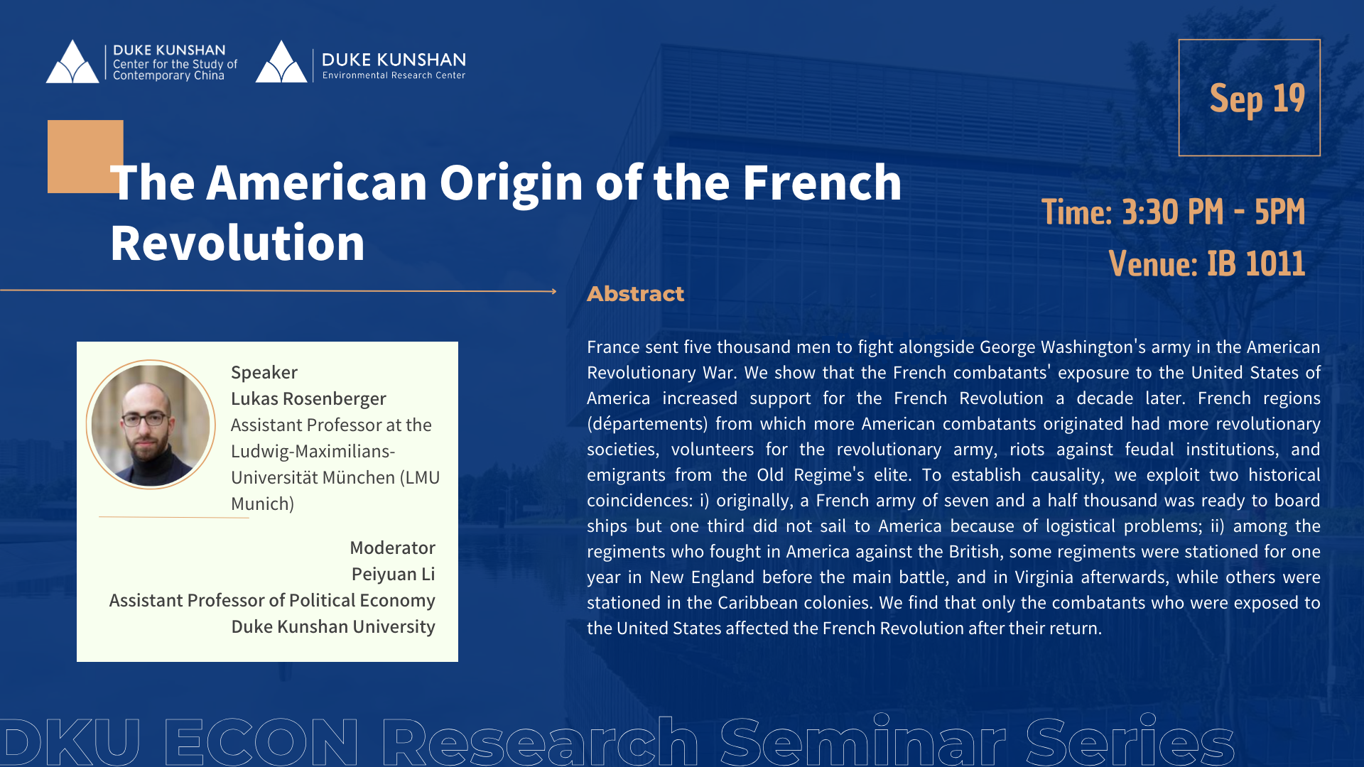 The American Origin of the French Revolution