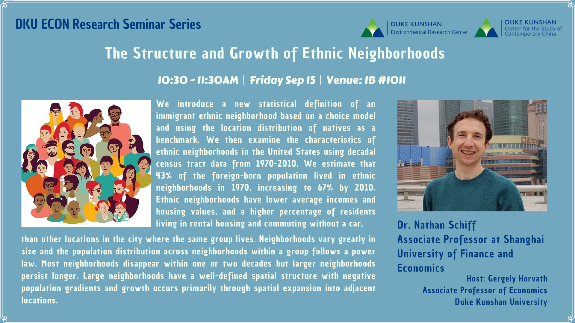 The Structure and Growth of Ethnic Neighborhoods