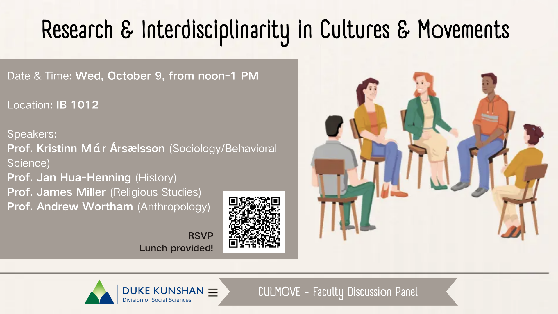 Research & Interdisciplinarity in Cultures & Movements