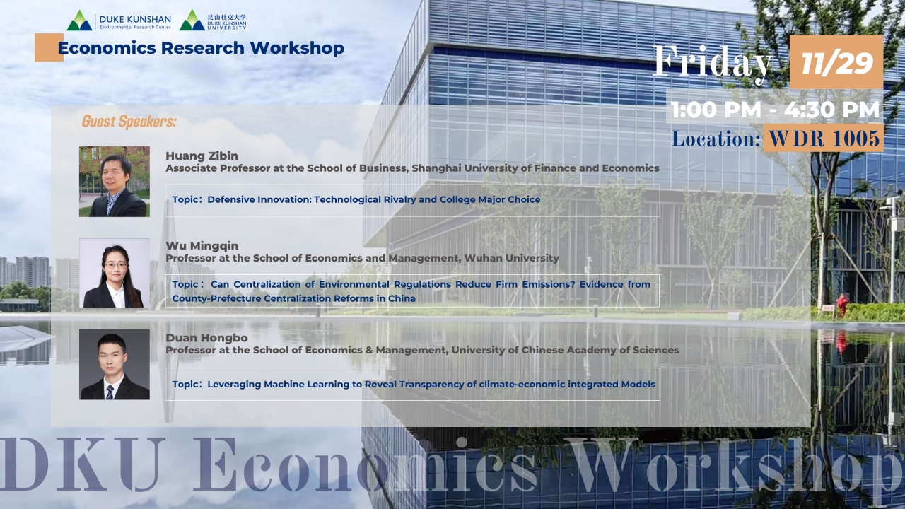 Econ Research Workshop