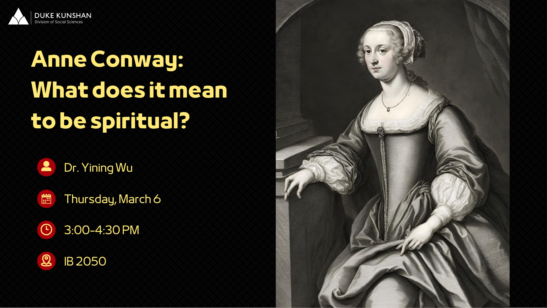 Anne Conway: What does it mean to be spiritual?