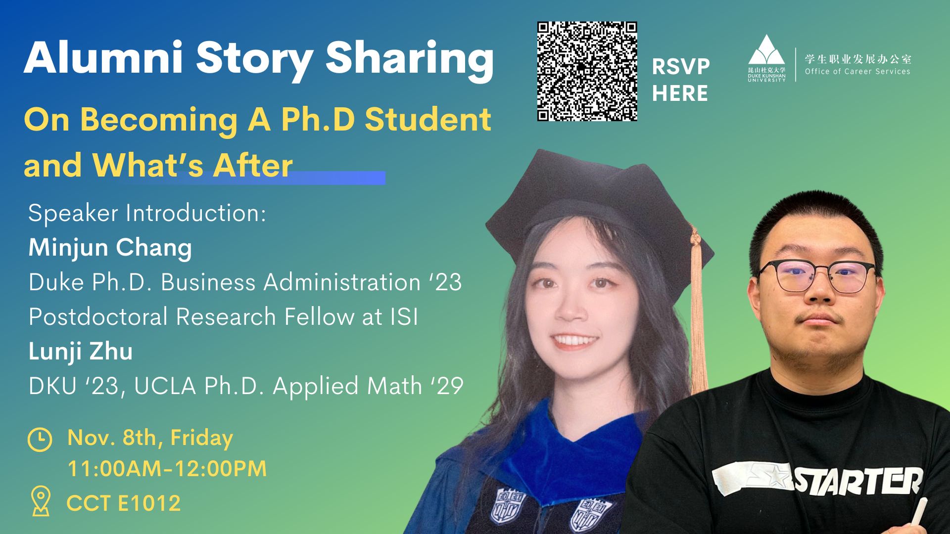 Alumni Sharing: On Becoming a Ph.D Student and What’s After