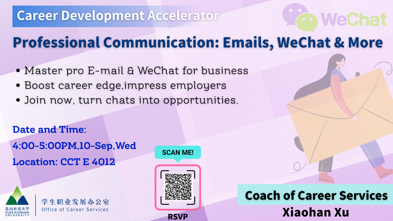 “Career Development Accelerator” Workshop