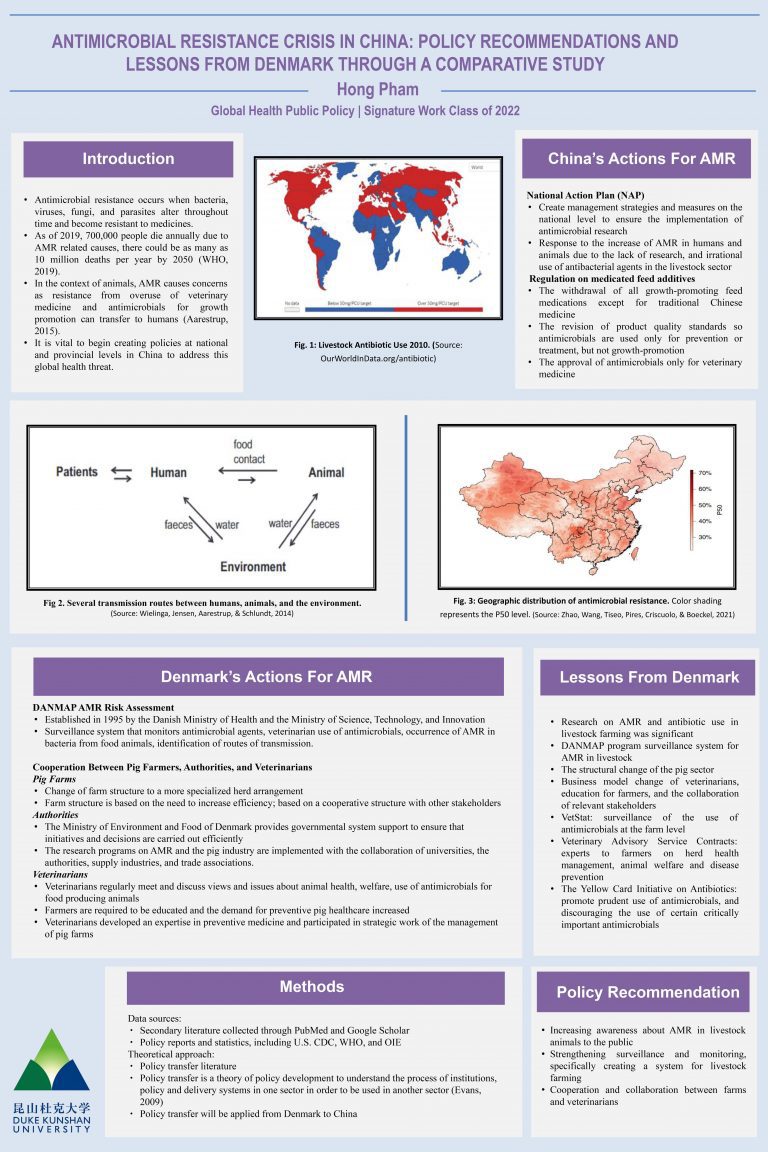 The Antimicrobial Resistance Crisis in China: Policy Recommendations and Lessons from Denmark Through a Comparative Study