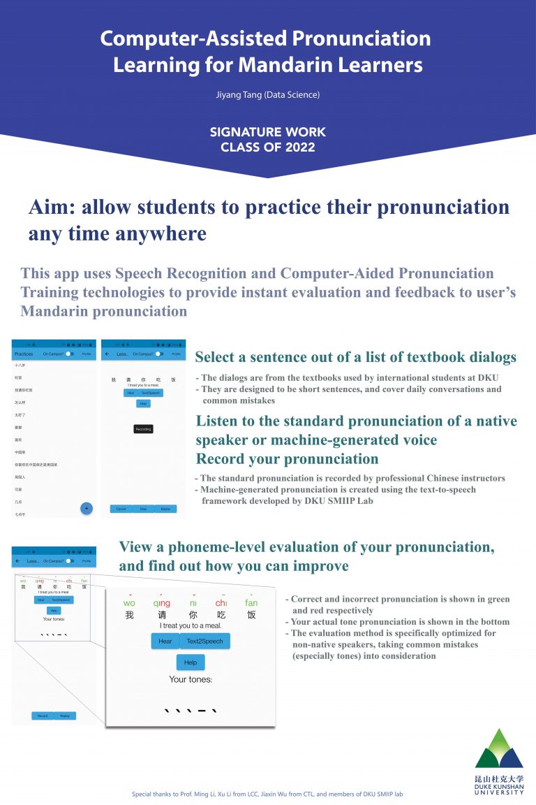 Computer-Assisted Pronunciation Learning for Mandarin Learners
