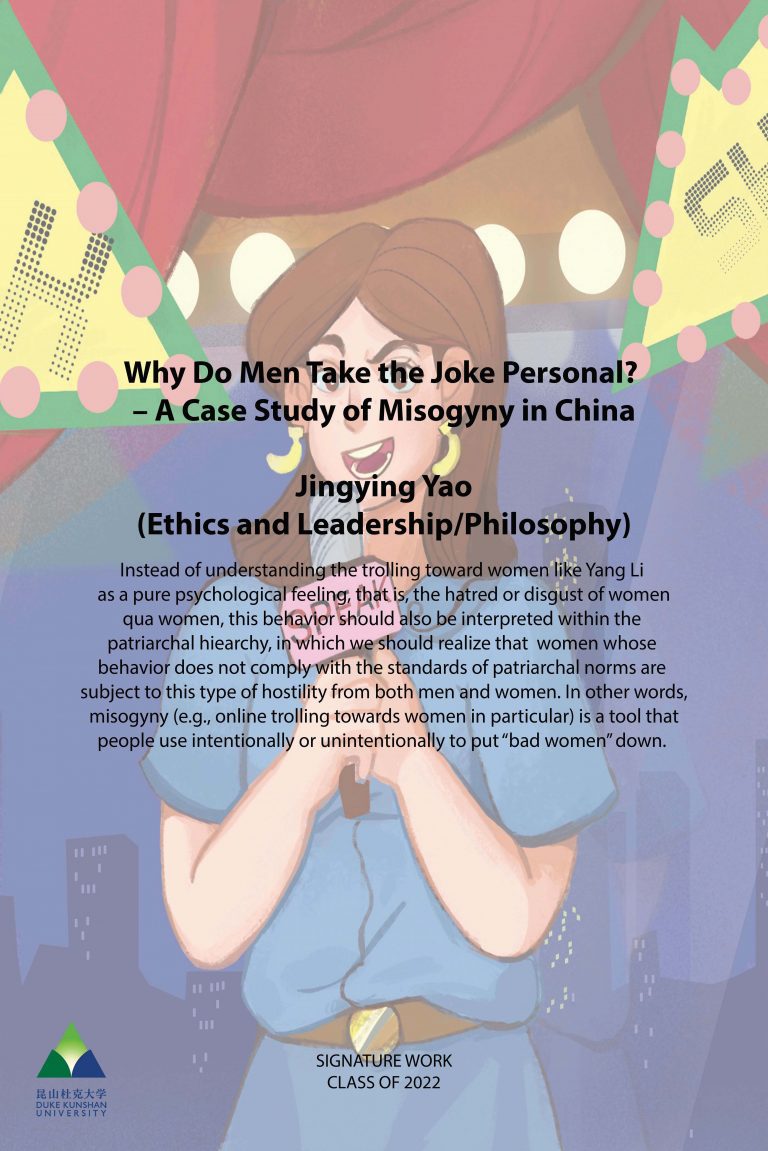 Why Do Men Take the Joke Personal? - A Case Study of Misogyny in China