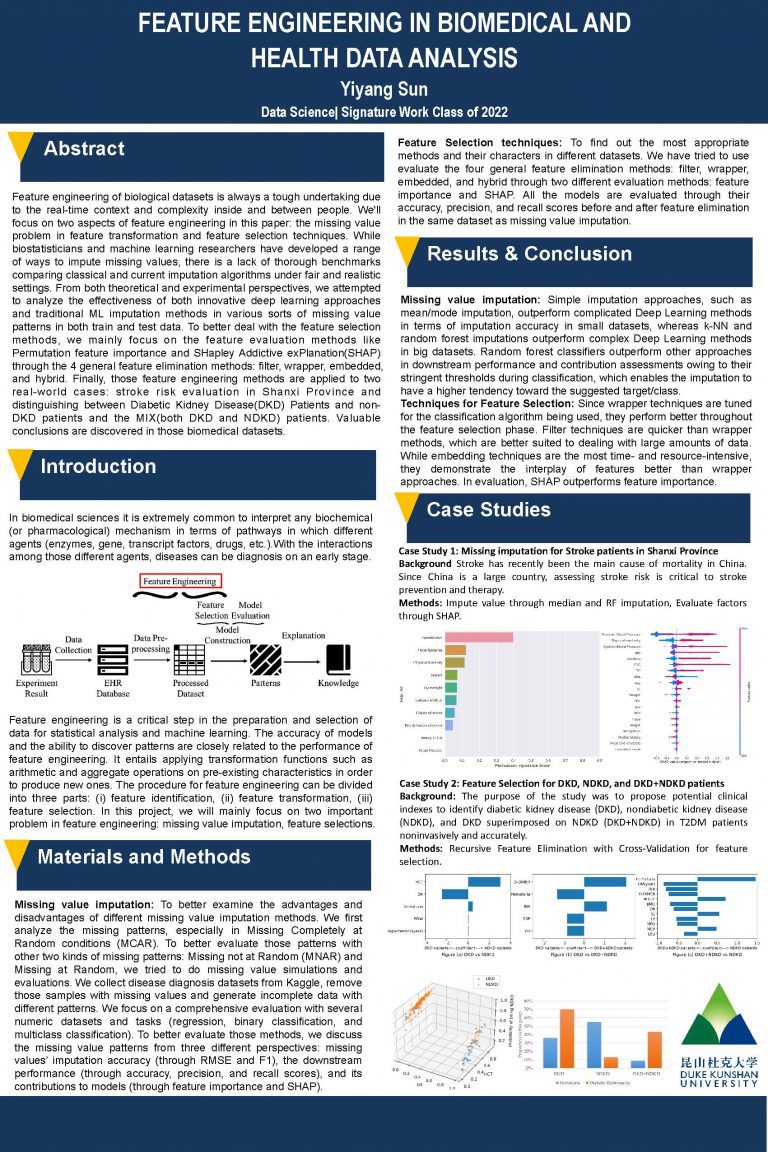Feature Engineering in Biomedical and Health Data Analysis
