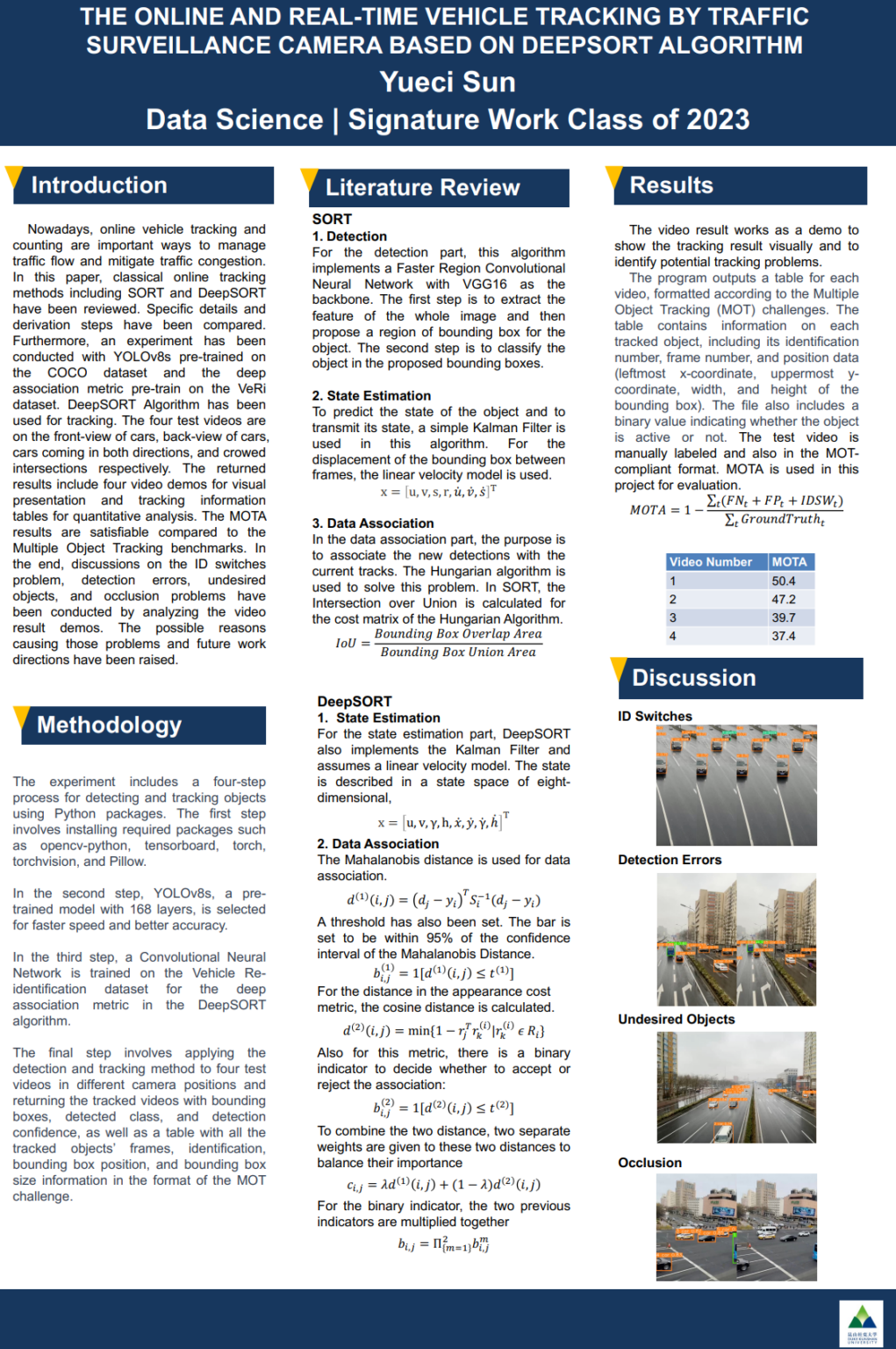 THE ONLINE AND REALTIME VEHICLE TRACKING BY TRAFFIC SURVEILLANCE